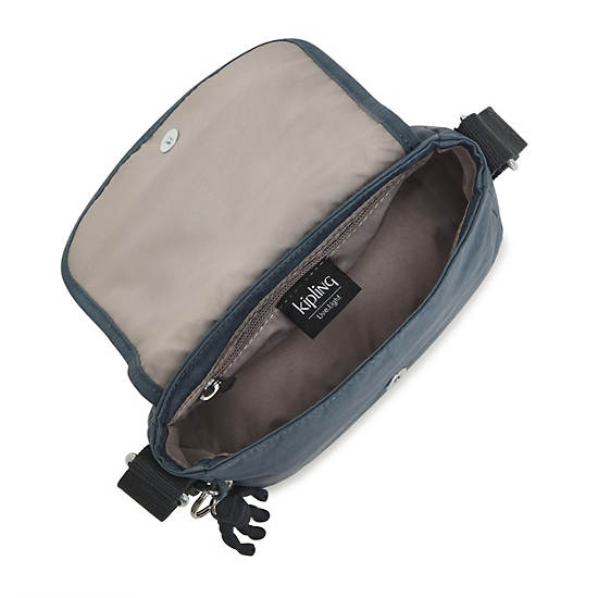 Sac Mini Kipling Sabian Crossbody Bleu Marine Grise | FR 1874CT